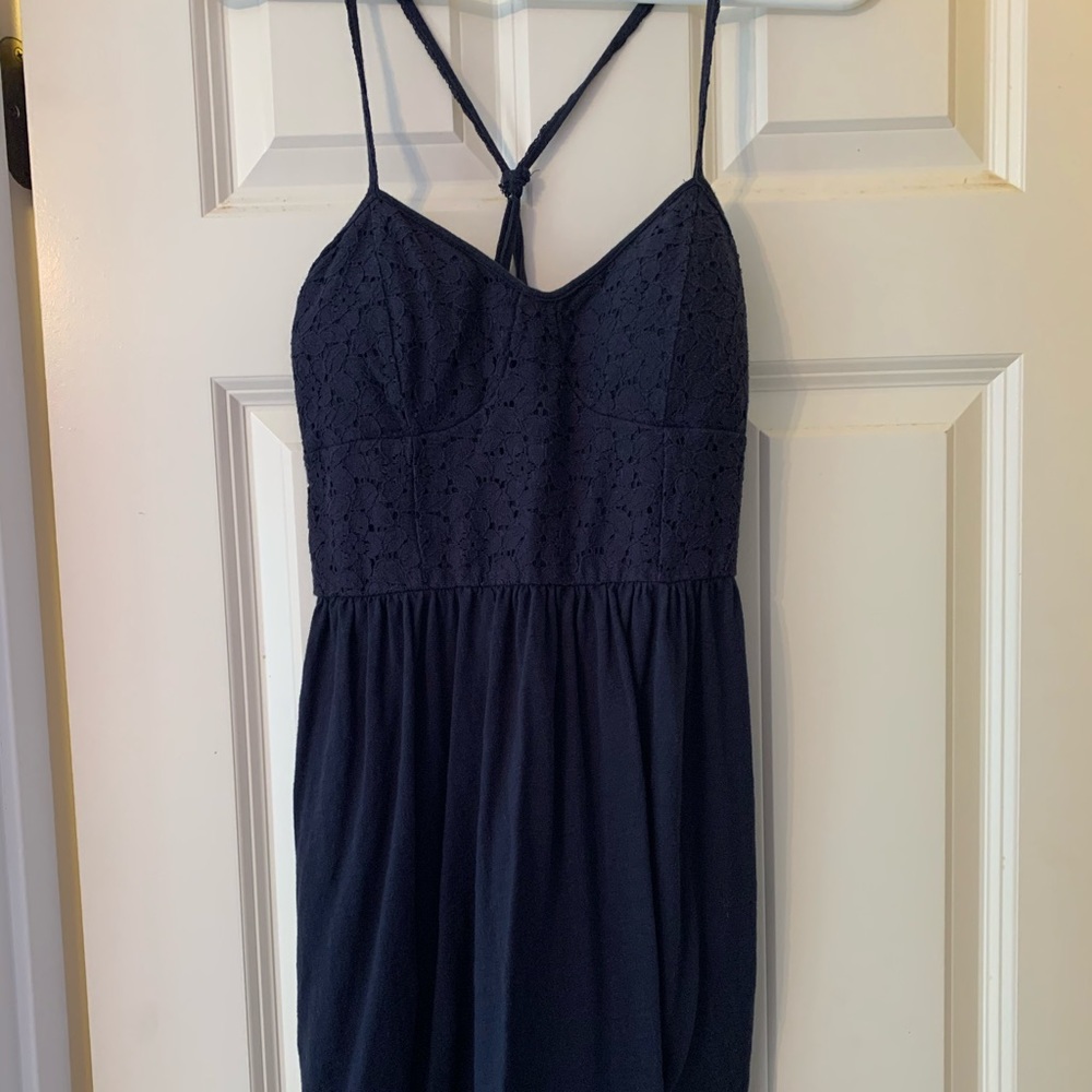 blue sundress